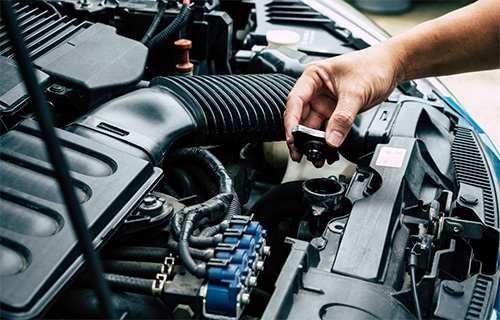 Cooling system check during car check-up in Seminole
